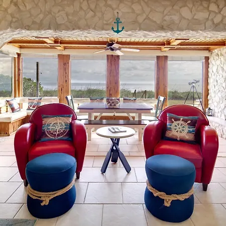 Beachfront Indialantic House With Furnished Patio!